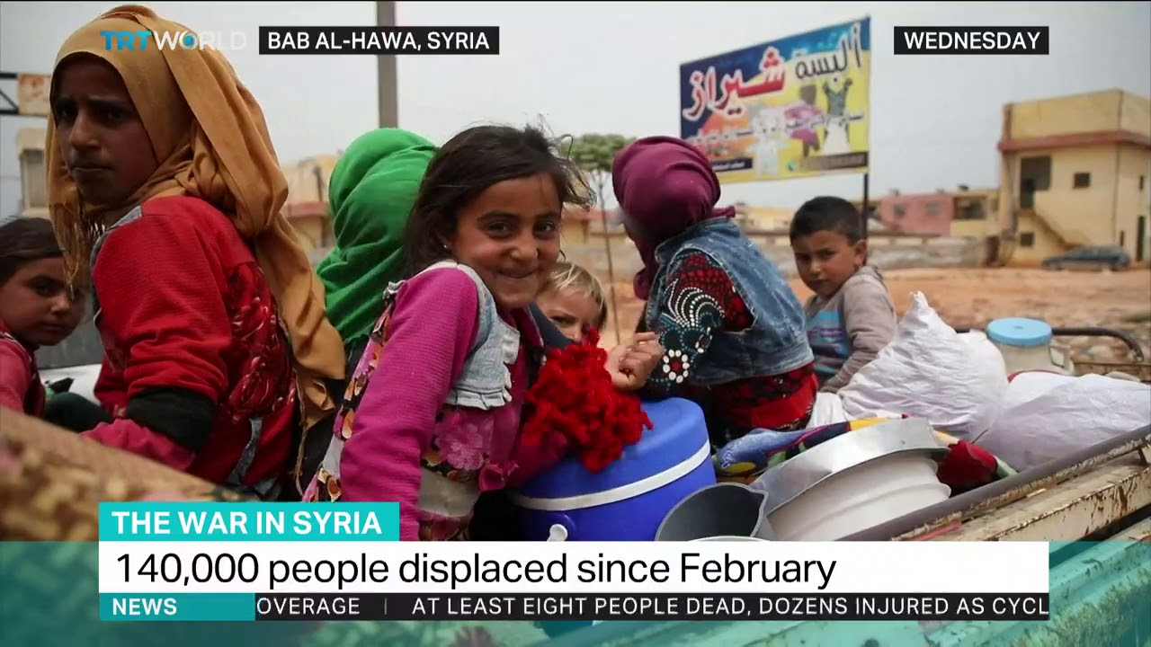Regime air strikes continue to haunt Syria's Idlib newspaper mockup