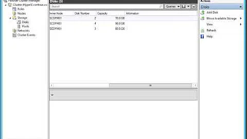 Adding and Configure Disk in Windows 2012 R2 Failover Cluster   Step by step