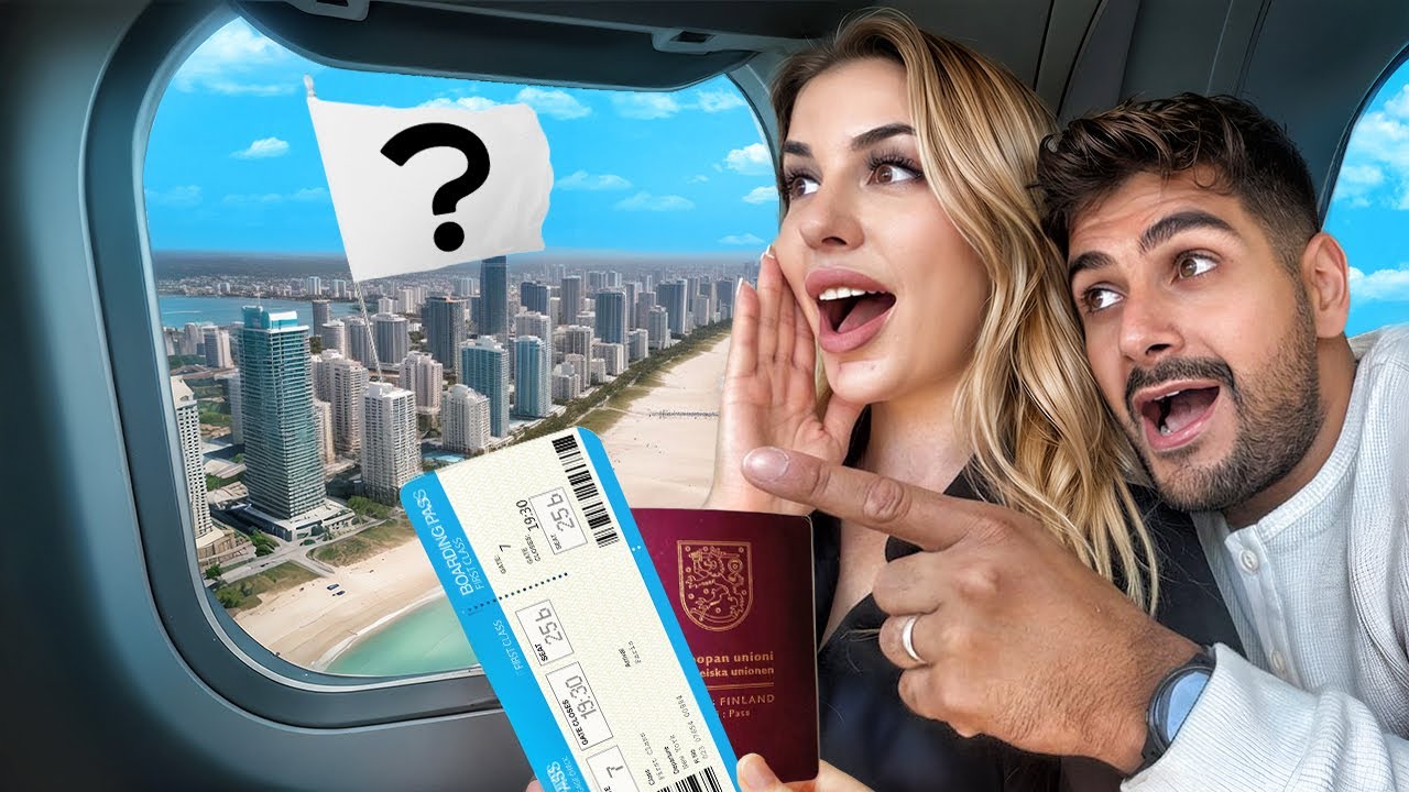 OSTETTIIN EKA ÄKKILÄHTÖ JA LENNETTIIN KOHTEESEEN 🌍✈️- *ette usko mihin päädyttiin* 😳