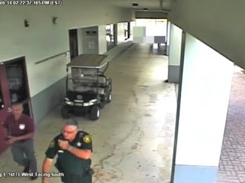 New video shows Parkland deputy during shooting - New video shows Parkland deputy during shooting