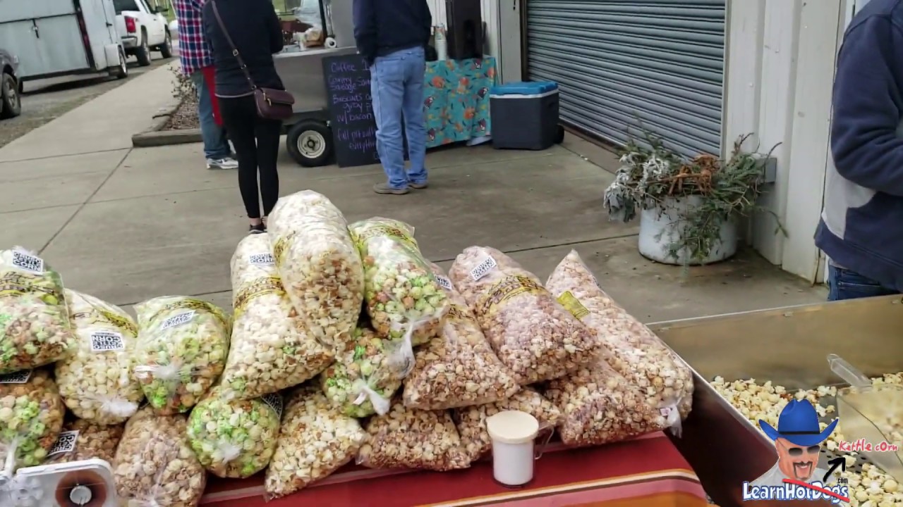 First Day Selling Kettle Corn YouTube