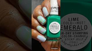 #shorts Color Changing Nail Art || Lynbdesigns || SheModern