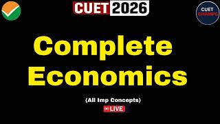 Complete Economics | CUET GAT 2026 | By Harsh Soni