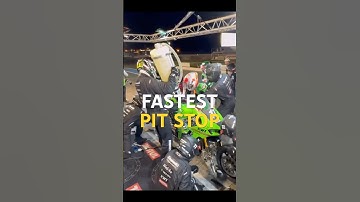 Fastest Pit Stop From Kawasaki Team Webike Trickstar Japan - The 6th Pit Stop For 2025 EWC