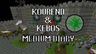 Kourend & Kebos Medium Diary Guide