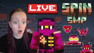 the spin smp minecraft server!! 💫 !discord + how2join in description (shorts)