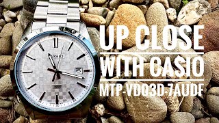 CASIO MTP-VD03D-7AUDF: A Closer Look #mtpvd03 #budgetwatches #casiodresswatch
