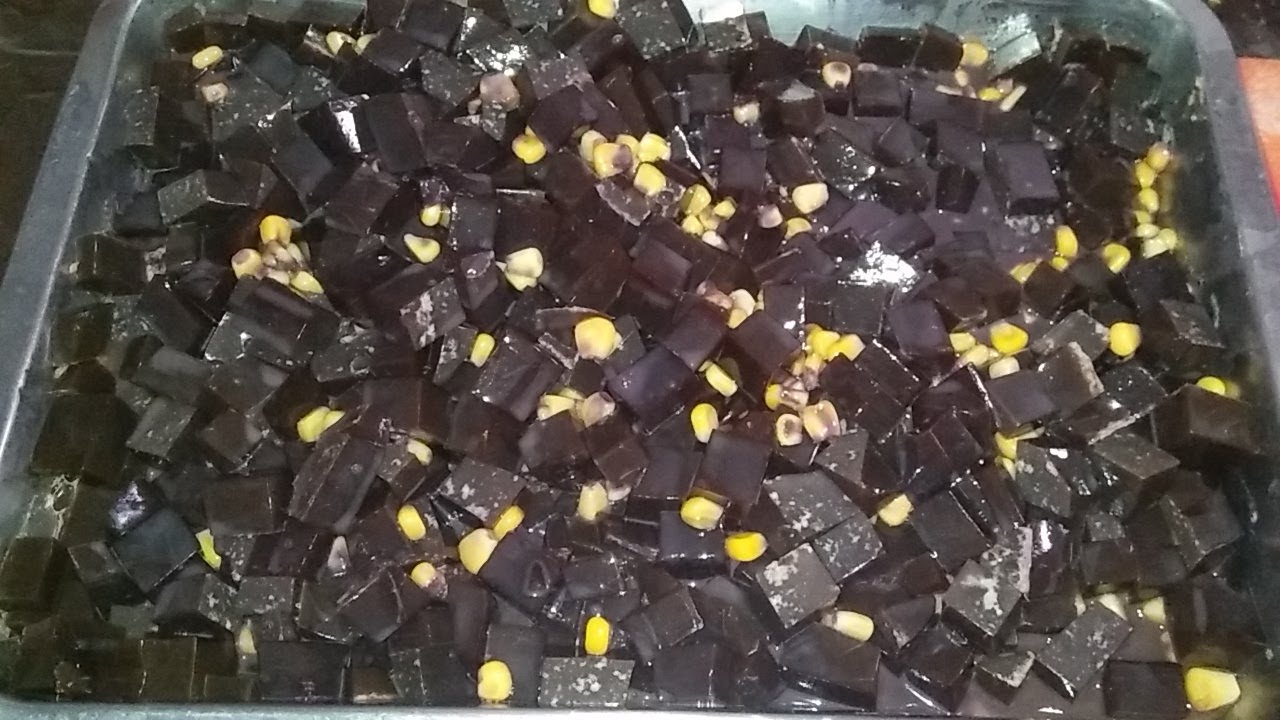 EASY GULAMAN RECIPE (choco gelatin) YouTube