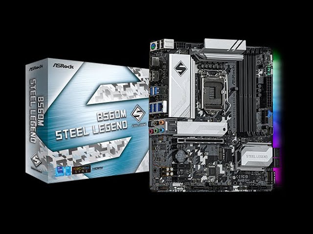 ASRock B560M Steel Legend Motherboard Unboxing and Overview - YouTube