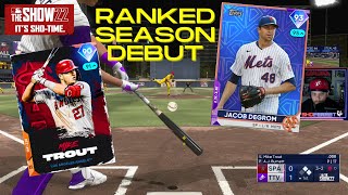 MLB The Show 22 | Live Series Jacob deGrom was PERFECT (lol) in our Ranked Season Debut!