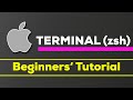 macOS Terminal (zsh) - The Beginners' Guide