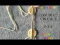 🧞Genie's SIMPLE How to DOUBLE CROCHET into A 🧶MAGIC RING🧶FOR BEGINNERS