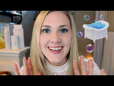 Relaxing Bathtime Sounds 🛁 ASMR Whisper