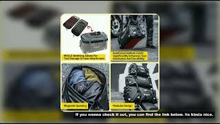 Rhinowalk Motorcycle Saddle Bag Waterproof 20L/40L/65L Universal Pannier Side Bag Top Travel Luggage