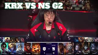 KRX vs NS Game 2 | LCK 2026 Rounds 3-4 Week 13 Day 2 | Kiwoom DRX vs NS RedForce G2