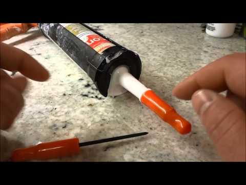 Caulking Tube Caps-REALLY Useful Tool For Preventing Caulk From Drying Out