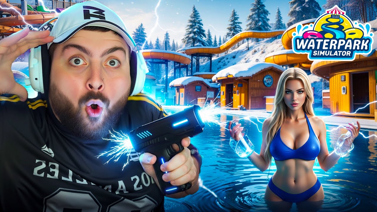⚡ՍԱՂ ՋՐԱՇԽԱՐՀԻՆ ՏՈԿԻ ՏՎԵՑԻ🌩️😱Waterpark Simulator #34