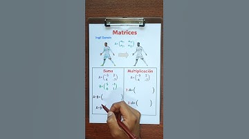 Matrices, the basics. 😲✌️ #ingedarwin #mathematics