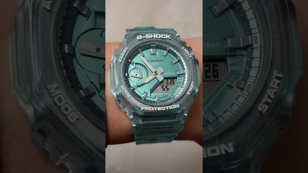 G-SHOCK GMA-S2100SK-2AER Casio Turquoise Blue - Zegarek.net