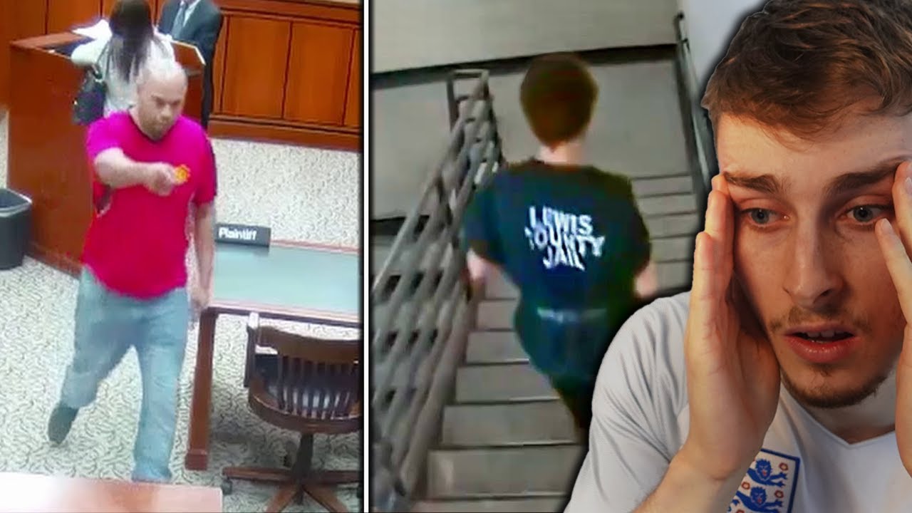 Reacting to The Wildest Courtroom Escapes (Caught On Camera) YouTube
