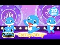 Hokey pokey  more   nursery rhymes  kids songs  kuang the little dinosaur