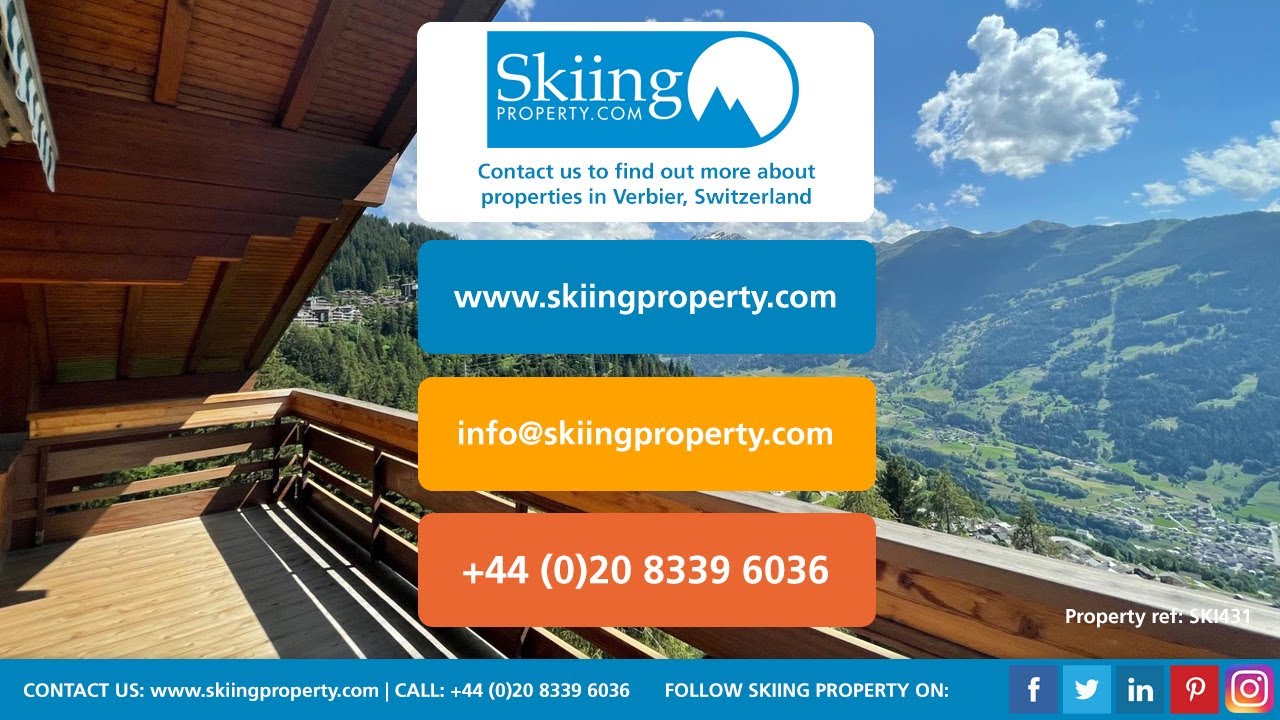 Ski Apartment For Sale In Verbier, Switzerland