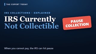 IRS Currently Not Collectible (CNC): How to Pause IRS Collection