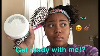 GET READY WITH ME | LAZY MORNING ROUTINE| Love Caitlyn