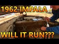 Junkyard 1962 Impala - Will it Run After Sitting 25+ Years??? (Will it Run)