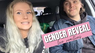 GENDER REVEAL Our Live Reactions