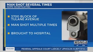 NOPD: Victim in hospital after being shot in Mid-City early Sunday morning