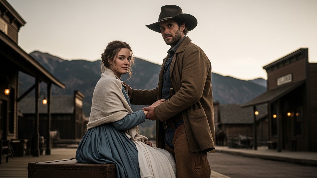 The Mail-Order Bride Waited Three Days At The Depot Alone, The Cowboy Found Her And Took Her Home