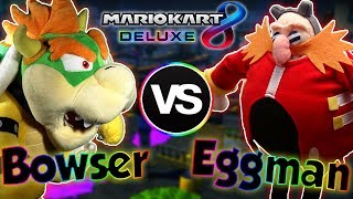 ABM: Bowser Vs Eggman !! Mario Kart 8 Race & Battle Match!! HD