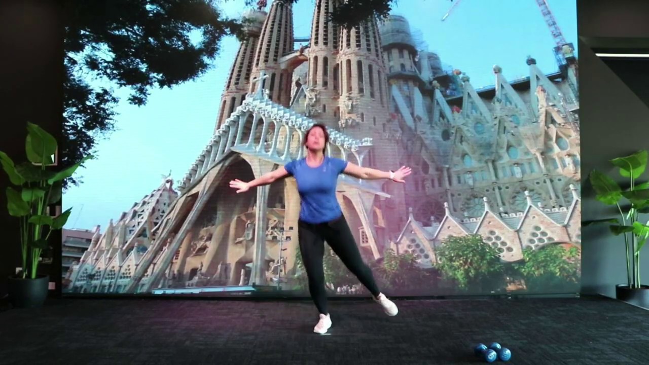 GEL Anywhere Dumbbell Circuit with Rachel