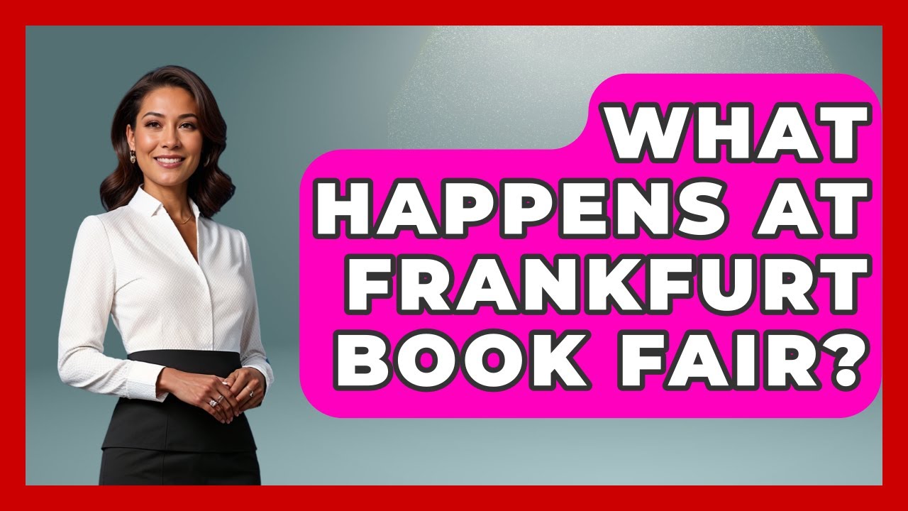 What Happens At Frankfurt Book Fair? - Germany Made Simple