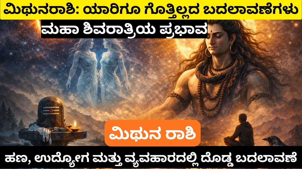 ಮಿಥುನ ರಾಶಿಯವರೇ – ಹಣದ ಅಡಚಣೆ ಮುಗಿಯುತ್ತಿದೆ Financial | Job  Asset Growth & Money #mithunarashi