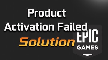 Epic Games Product Activation Failed Error FIX [2025]