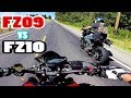 MT09 vs MT10 (Street Race) + Bro Ride