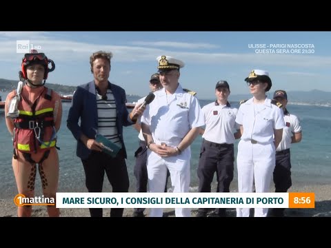Video Mare sicuro: i consigli della Capitaneria di Porto - Unomattina 25/05/2026