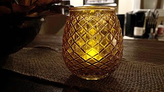 Beautiful Dollar Tree Votive Candle Holder for Fall || Fall Decorating 2019 || LOVE these!!