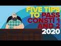 [LAW SCHOOL PHILIPPINES] Five Tips to Pass Constitutional Law 1 and 2 in 2020 | LEARN WITH LEX