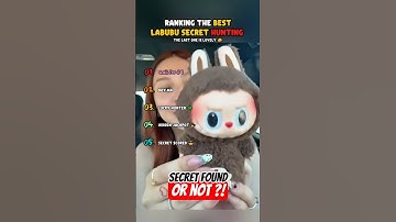 Rangschikking van de beste Labubu Secret Hunting-momenten 🎁 Deel 2 #Unboxing #LabubuSecret #theyg...