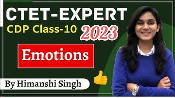 CTET Expert Series!! Emotions,Class-10 credit by:-@LetsLEARN2016