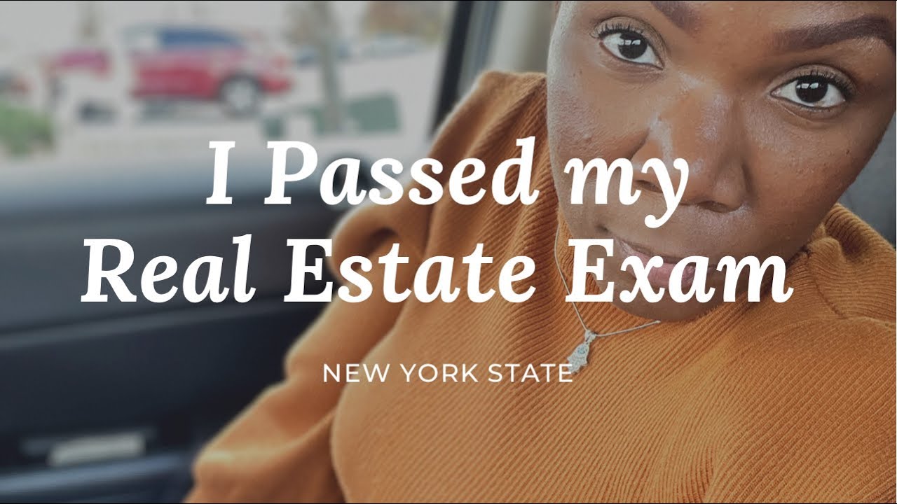I Passed My Real Estate Exam New York State Exam realestate 