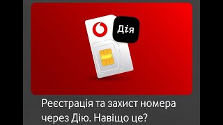 Телефоні шахраї? Номер Водафон прив&#39;язати до документу, що посвідчує особу.