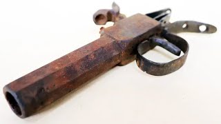 Rusty Vintage Derringer Restoration