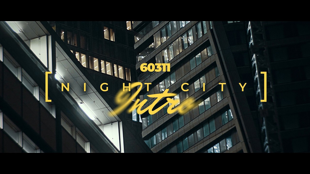 // NIGHT CITY // Upcoming Cyberpunk Short Movie Intro // Frankfurt City //