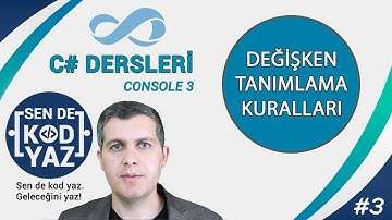 c# dersleri, değişkenler ve veri tipleri uygulamalı anlatım, Visual Studio 2015 Dersleri