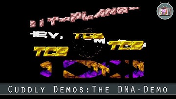 Cuddly Demos: DNA-Demo by The Carebears, 1989 | Atari ST Intro