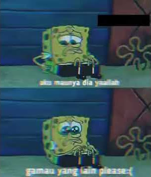 Story'wa Spongebob galau